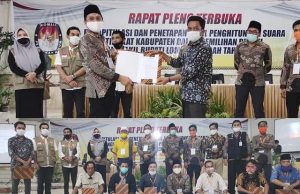 Keputusan KPU Lombok Tengah Tentang Rekapitulasi Hasil Penghitungan Suara Pemilihan Bupati Dan Wakil Bupati