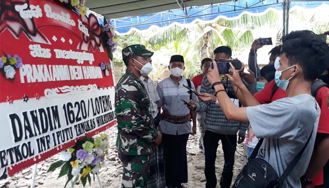 Dandim Loteng Praka Dedi Hamdani
