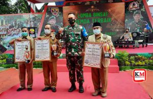 Aktif Jaga Kamtibmas, Loteng Dapat Penghargaan