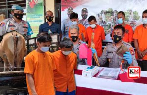 Empat Pelaku Pencurian Ternak di Lobar Ditangkap. Ditemukan Senpi Rakitan