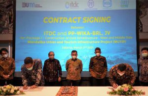 ITDC Teken Kontrak Rp.1,7 Trilliun, Percepat Pembangunan Infrastruktur KEK Mandalika
