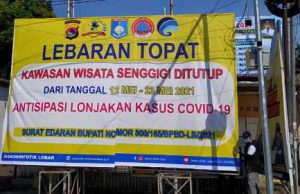 Lebaran Topat Ditiadakan, Objek Wisata Senggigi Ditutup