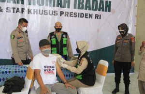 Presiden Beri Apresiasi Pelaksanaan Program Vaksinasi Merdeka di Loteng