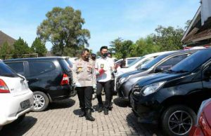 Wadoh, Jelang WSBK Polisi Malah Amankan 41 Mobil Hasil Penggelapan. Begini Modusnya