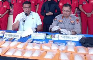 Polda NTB Berhasil Gulung Pengedar, Amankan 2,8 Kg Sabu