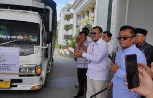 Luncurkan Bantuan Pangan Hari Ini, Bupati Loteng Instruksikan Harus Sampai Ke Masyarakat Penerima