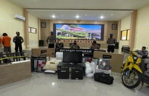 Polisi Jerat Pengedar Narkoba di Mataram Dengan Pasal TPPU, Sita Barang Berharga Hingga Rumah