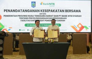 Bank NTB Syariah Teken Mou KKPD Dengan Pemprov NTB