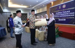 Wakil Bupati Lombok Tengah Hadiri Pelepasan Pendidik Purna Tugas