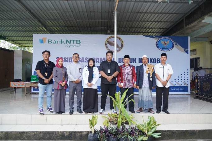 Bank NTB Syariah dan BNNP NTB Cegah Dampak Buruk Penggunaan Narkoba dan Inklusi Keuangan