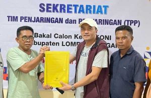 Klaim Didukung 17 Cabor, MSQ Daftar sebagai Calon Ketua KONI Loteng untuk Periode Kedua