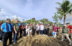 Delegasi IGS Tanam Pohon di Sirkuit Mandalika, Dukung Pariwisata Hijau NTB