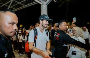 Pembalap MotoGP dan Dorna Sport telah tiba di Lombok