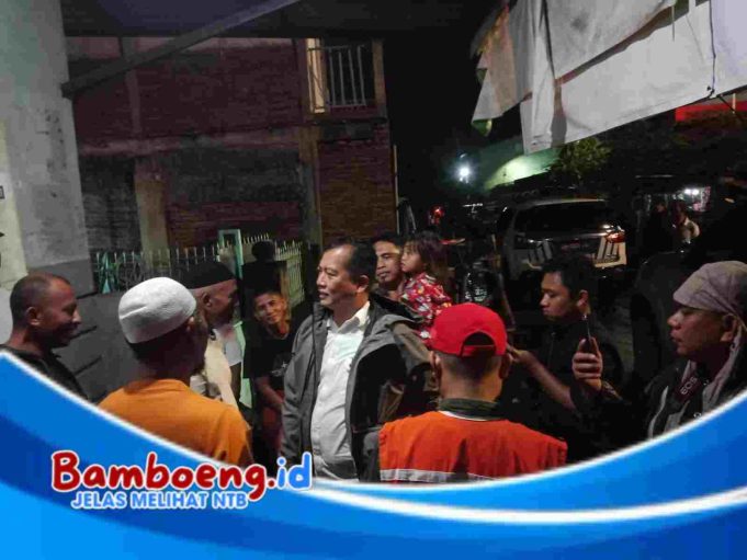Gubernur NTB Tinjau Lokasi Banjir Rob di Ampenan, Enam Rumah Warga Rusak Parah