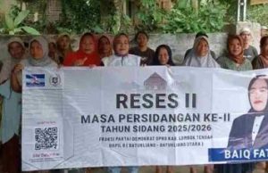 Baiq Fatmah Serap Aspirasi Warga Dapil Batukliang–Batukliang Utara