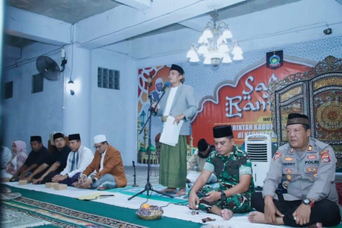 Pemkab Lombok Tengah Awali Safari Ramadhan 1447 H di Masjid Al-Huda Mantang