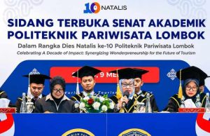Satu Dekade Mengabdi, Politeknik Pariwisata Lombok Perkuat Komitmen Cetak SDM Pariwisata Unggul