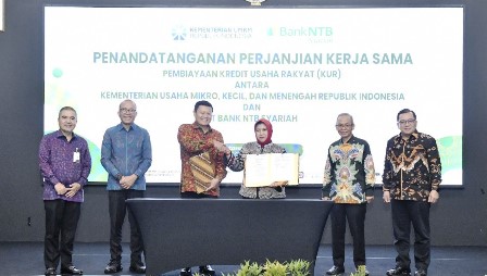 Bank NTB Syariah Kembali Jadi Penyalur KUR
