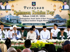 Rahman Rahim Day 1448 H, Pemkab Lombok Tengah Santuni Anak Yatim Serentak di 12 Kecamatan