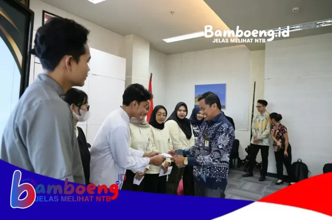 DBSH Poltekpar Lombok Berikan Apresiasi bagi Mahasiswa dan Siswa Peserta Praktik Kerja Lapangan