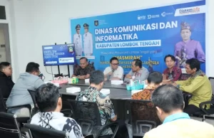 Diskominfo Lombok Tengah Perkuat Sinergi dengan BSSN Amankan Ruang Siber
